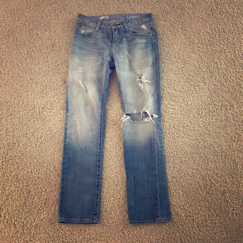 Gap Easy Fit Distressed Jeans 25/0